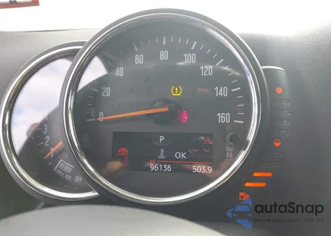 2017 Mini Countryman Cooper S z USA, uszkodzony, nr VIN WMZYT5C32H3D80047